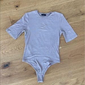 ATM dusty blush bodysuit.